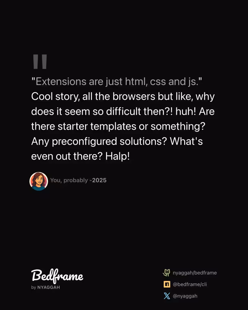 It's just HTML CSS and JS